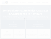 Tablet Screenshot of hanseaten-zeitarbeit.de